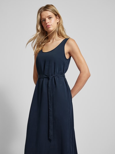 Marc O'Polo Denim Maxi-jurk met structuurmotief Marineblauw - 3