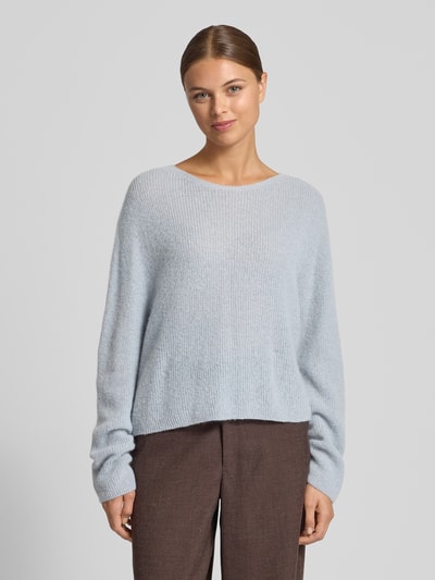 Drykorn Strickpullover aus Alpaka-Mix Modell 'IMENY' Hellblau 4