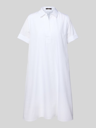 Windsor Knielange jurk met platte kraag Wit - 2