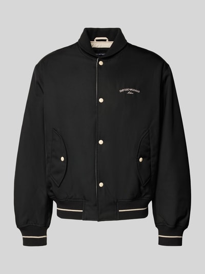 Emporio Armani Bomberjacke mit Stehkragen Black 2