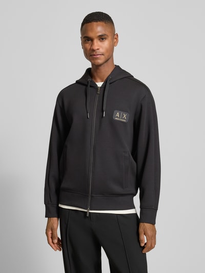 ARMANI EXCHANGE Sweatjack met tweewegsritssluiting Zwart - 4