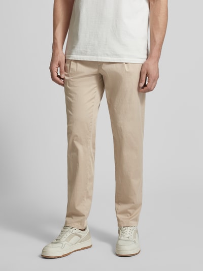 Brax Comfort Fit Chino mit Eingrifftaschen Modell 'Tino' Beige 4