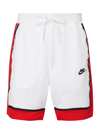 Nike Loose Fit Shorts aus Mesh Weiss 2