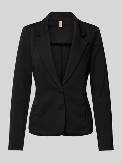 Soyaconcept Blazer mit seitlichen Eingrifftaschen Modell 'Daniela' Black 2