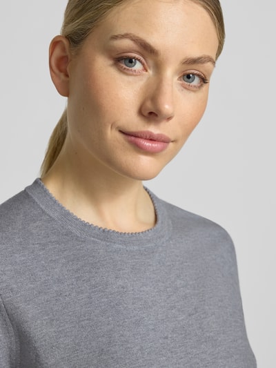 Christian Berg Woman T-Shirt aus Viskose-Mix Silber Melange 3