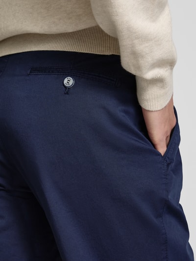 Brax Regular Fit Chino mit Paspeltasche Modell 'EVEREST' Marine 3