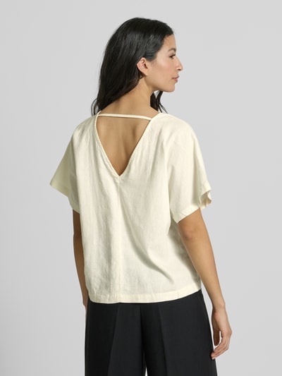 B.Young Regular Fit Leinenbluse mit Viskose-Anteil Modell 'Falakka' Ecru 5