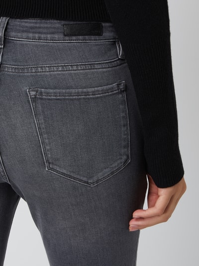 OPUS Slim Fit Jeans mit Stretch-Anteil Modell 'Elma' Hellgrau 3