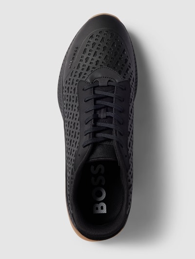 BOSS Sneakers met contrastgarnering, model 'TTNM EVO' Zwart - 3