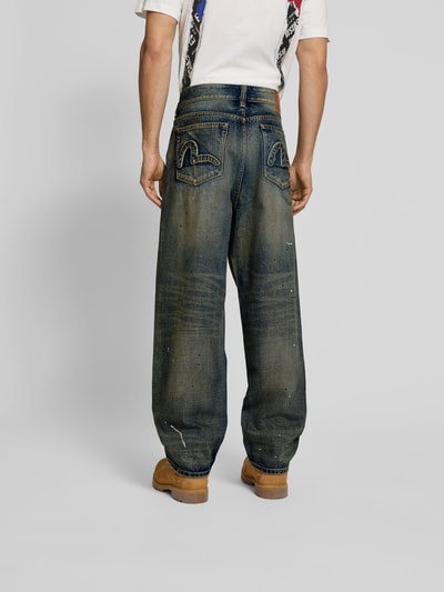 Evisu Relaxed Fit Jeans im Destroyed-Look Jeansblau 5