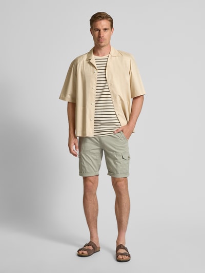 Lerros Shorts mit Cargotaschen Lind 1