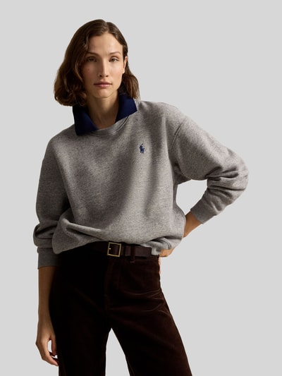 Polo Ralph Lauren Bluza o kroju loose fit z mieszanki bawełny Ciemnoniebieski 4