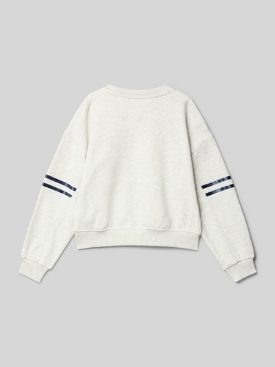 Tommy Hilfiger Teens Relaxed fit sweatshirt van katoenmix Middengrijs gemêleerd - 3