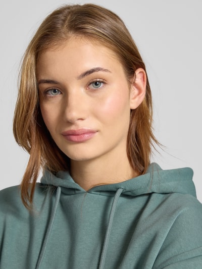 Pieces Regular Fit Hoodie aus Baumwoll-Mix Modell 'CHILLI' Schilf 3