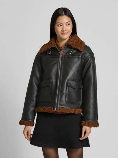 B.Young Jacke in Leder-Optik Modell 'Balino' Black 4