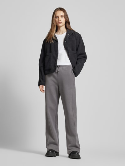 Noisy May Wide Leg Sweatpants mit Tunnelzug Modell 'ALDEN' Graphit 1