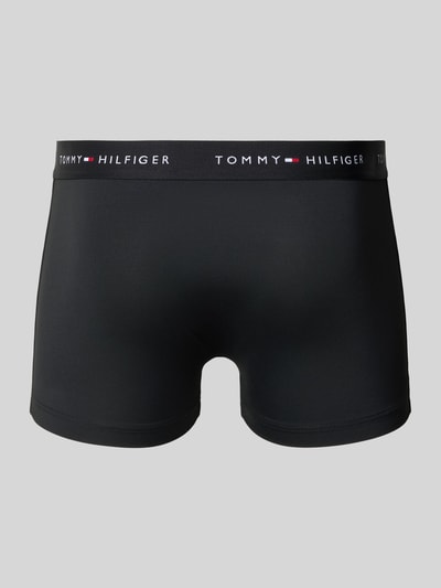 Tommy Hilfiger Regular fit boxershort met label in band Zwart - 3