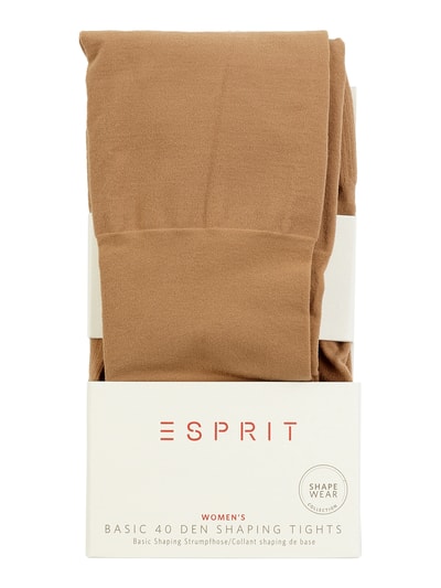 Esprit Panty met stretch - 40 DEN Oudroze - 3