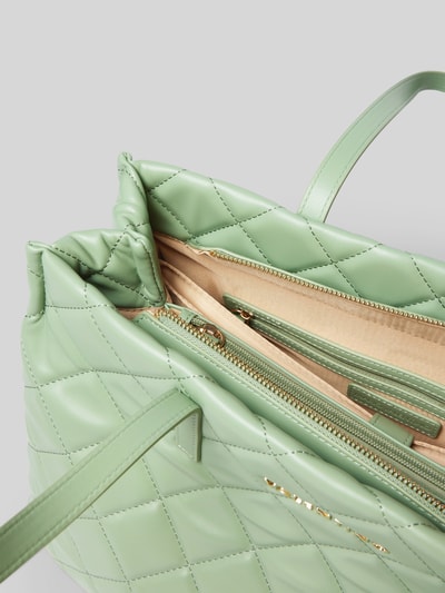 VALENTINO BAGS Handtasche mit Steppnähten Modell 'OCARINA' Hellgruen 4