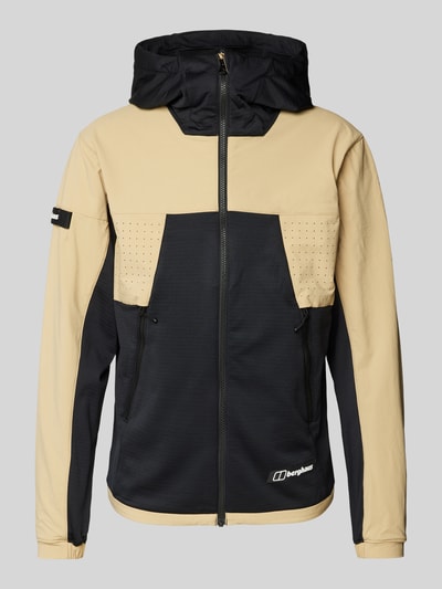 Berghaus Jacke mit Label-Patch Modell 'Benwell' Beige 2