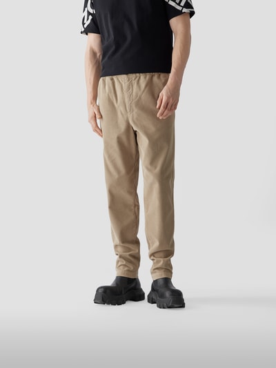 Kenzo Cordhose mit elastischem Bund Sand 4