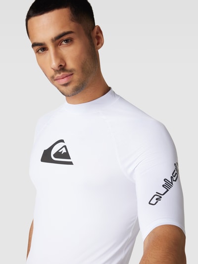 Quiksilver T-Shirt mit Logo-Detail Modell 'ALL TIME SS' Weiss 3