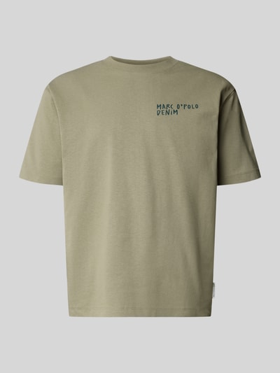 Marc O'Polo DENIM Relaxed Fit T-Shirt aus reiner Baumwolle Taupe 2