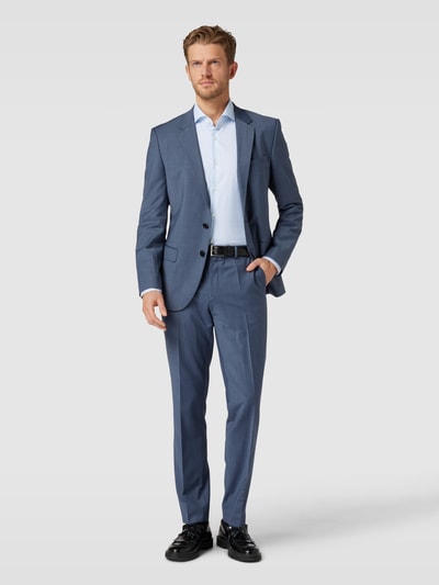 BOSS Slim Fit Slim Fit Business-Hemd mit Haifischkragen Modell 'Hank' Hellblau 1