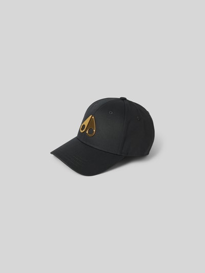 Moose Knuckles Basecap aus reiner Baumwolle Black 2