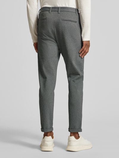 Lindbergh Cropped Stoffhose mit französischen Eingrifftaschen Mittelgrau 5