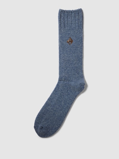 Polo Ralph Lauren Underwear Socken mit Stitching Blau 1