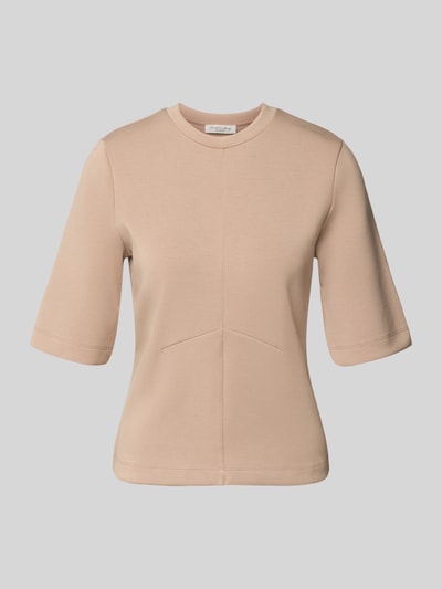Produktfoto, Regular Fit Sweatshirt mit Ziernähten von Christian Berg Woman, elastyczna mieszanka materiałów z modalem, krój regular fit, ozdobne szwy, okrągły dekolt, rękaw o dł. 1/2