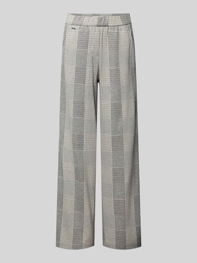 Brax Broek van viscosemix met steekzakken, model 'MAINE' Zilver - 2