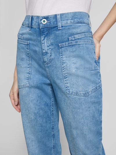Angels Jeans in verkorte pasvorm, model ''LIBERTA' Lichtblauw - 3