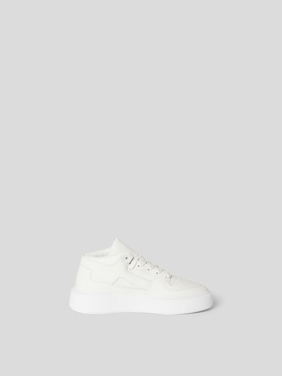 Copenhagen Sneaker aus echtem Leder Weiss 4