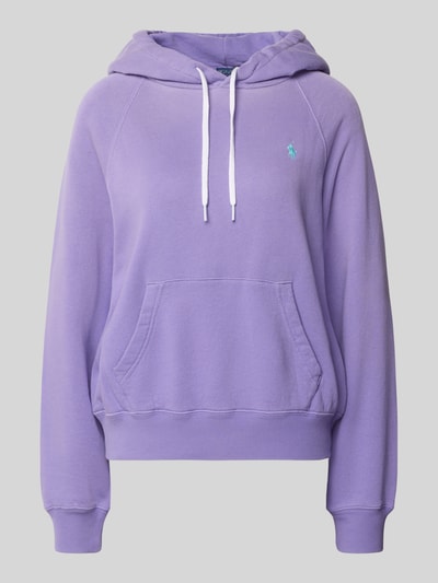 Polo Ralph Lauren Oversized Hoodie mit Kapuze Lila 2
