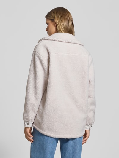 Only Regular Fit Teddy-Jacke mit Hemdkragen Modell 'TANJA' Beige 5