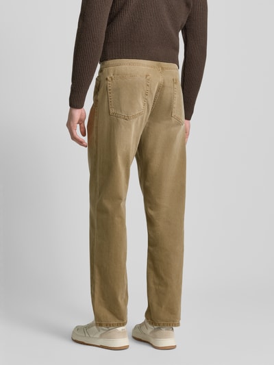 WOODBIRD Straight fit jeans in 5-pocketmodel, model 'Leroy' Beige - 5
