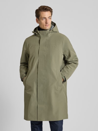 CK Calvin Klein Parka met capuchon en mouwtrensjes Olijfgroen - 4