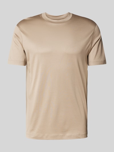 Emporio Armani T-Shirt aus Lyocell-Mix Taupe 2