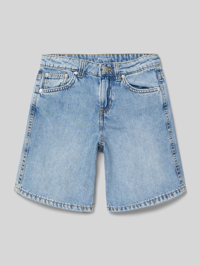 Tom Tailor Korte regular fit jeans in 5-pocketmodel Lichtblauw - 1