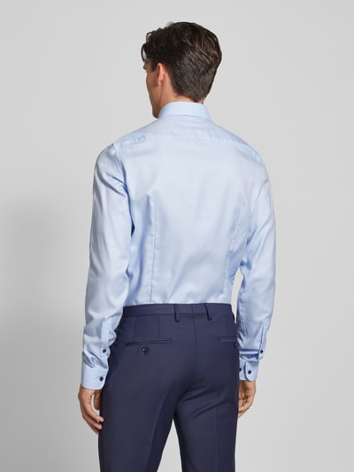 Jake*s Slim Fit Business-Hemd mit Kentkragen Bleu 5