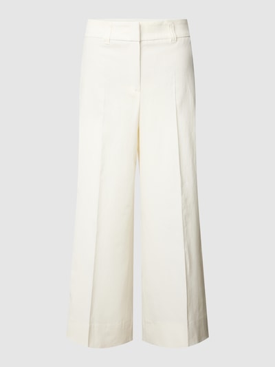 SEDUCTIVE Stoffen broek met verkorte pasvorm, model 'CARINA' Offwhite - 2