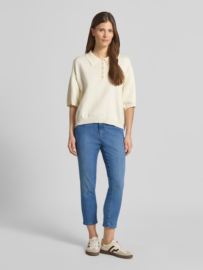 Brax Straight Fit Jeans aus Baumwoll-Mix Modell 'MARY S' Blau 1