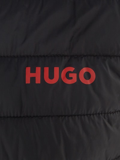 HUGO Steppjacke mit Label-Print Black 2