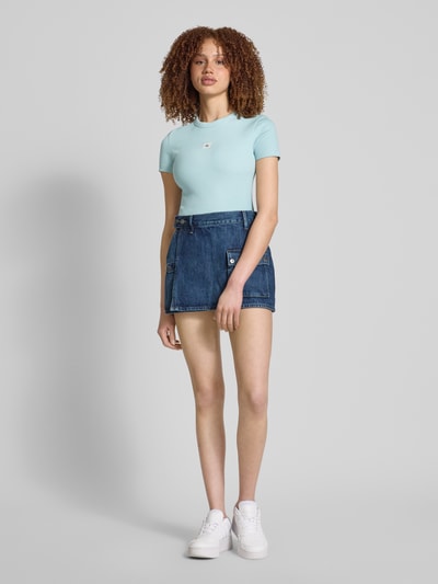 Calvin Klein Jeans T-Shirt mit Label-Detail Mint 1