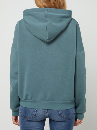 Review Hoodie met kangoeroezak Petrol - 5