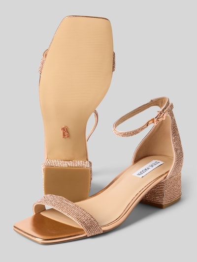 Steve Madden Sandalen met doornsluiting, model 'GENA' Roségoud - 4