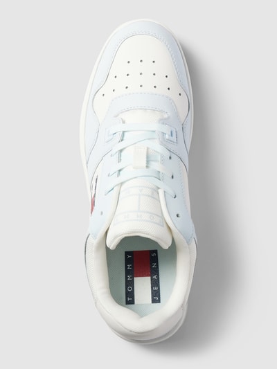 Tommy Jeans Sneakersy z detalem z logo model ‘RETRO BASKET’ Jasnoniebieski 3