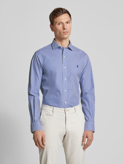 Polo Ralph Lauren Regular Fit Business-Hemd mit Kentkragen Royal 4